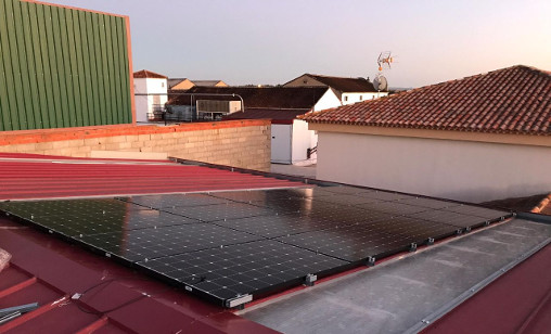 Paneles solares cliente particular