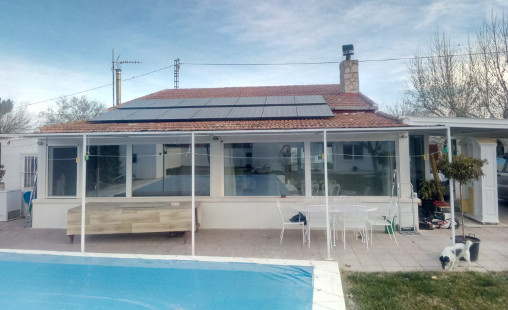 Paneles solares cliente particular