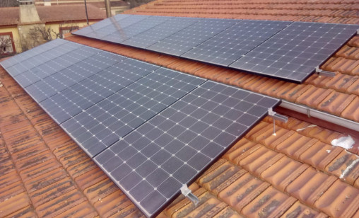 Paneles solares cliente particular
