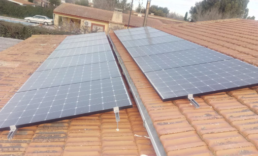 Paneles solares cliente particular